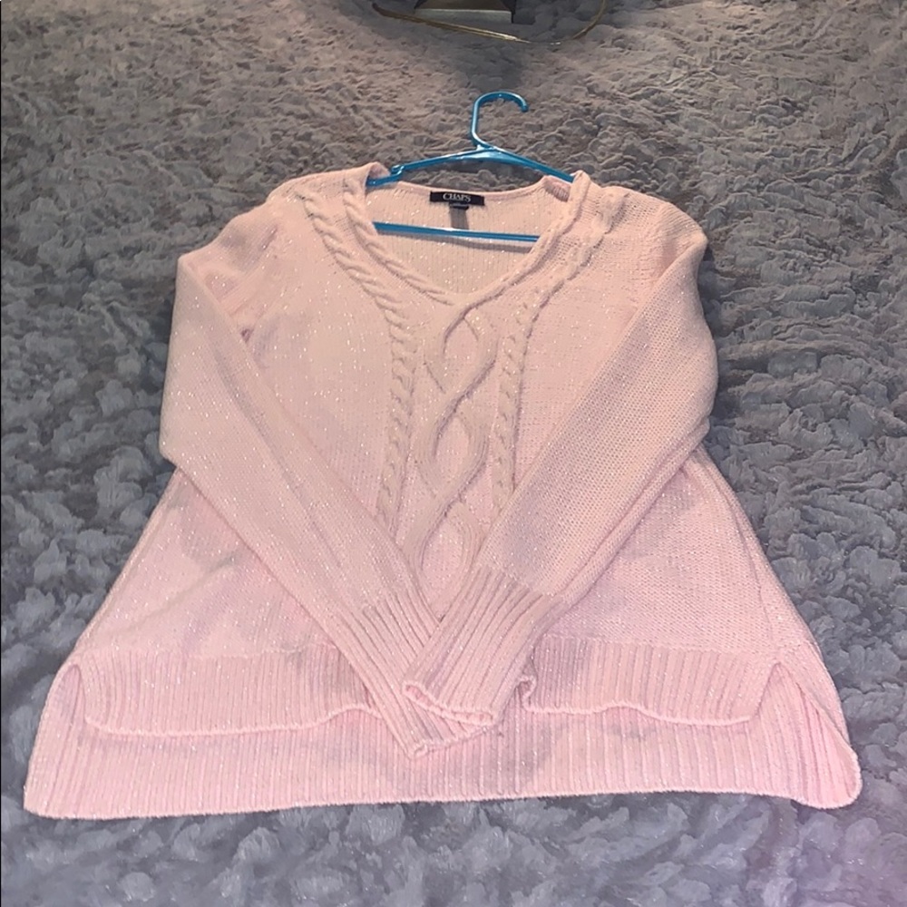 Pink sweater